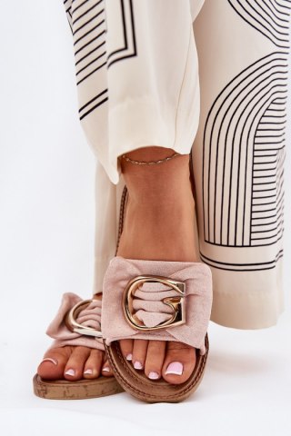 Sandał Klapki Model Nellodra M578 Pink - Step in style
