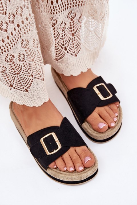 Sandał Klapki Model Selira LOLO27 Black - Step in style