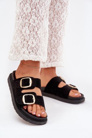 Sandał Klapki Model Verena 222-2 Black - Step in style