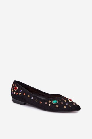 Baleriny Model Valena JH525P Black - Step in style