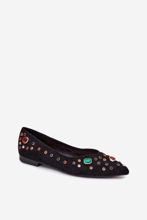 Baleriny Model Valena JH525P Black - Step in style
