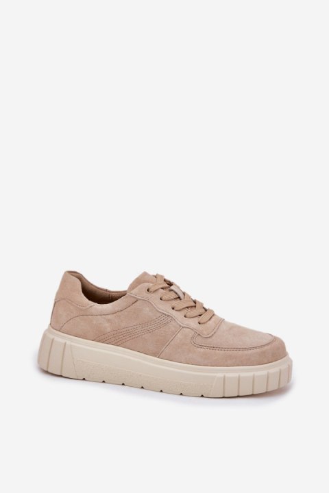 Buty Sportowe Model Rilwena 25SP18-8191 Beige - Step in style