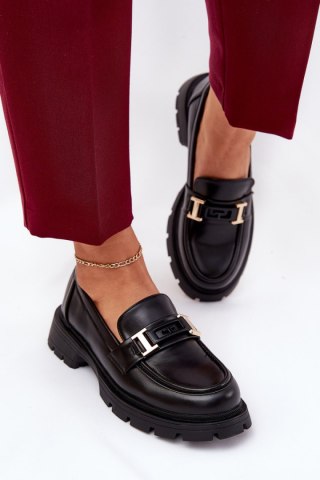 Mokasyny Model Lomnela J1003 Black - Step in style