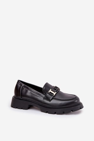Mokasyny Model Lomnela J1003 Black - Step in style