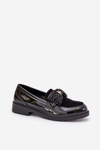 Mokasyny Model S.Barski HY51-319 Black - Step in style