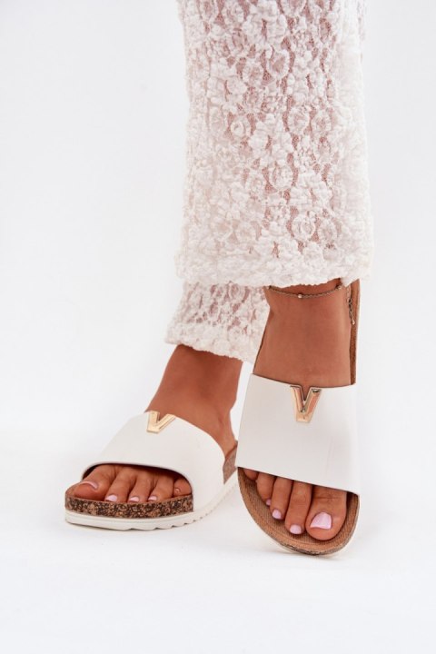 Sandał Klapki Model Vessira AM247 White - Step in style