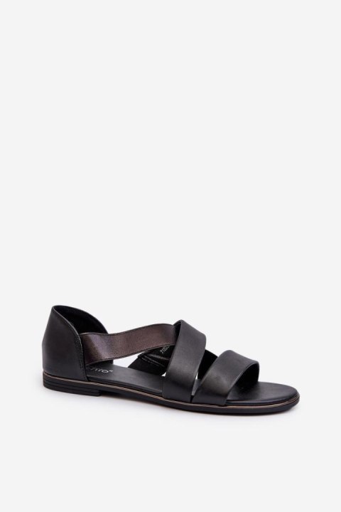 Sandały Model Apulia 21SD35-3882 Black - Step in style