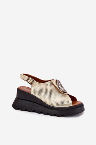Sandały Model Artiker 56C0109 Gold - Step in style