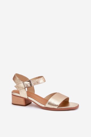 Sandały Model Maciejka N6802-25 Gold - Step in style