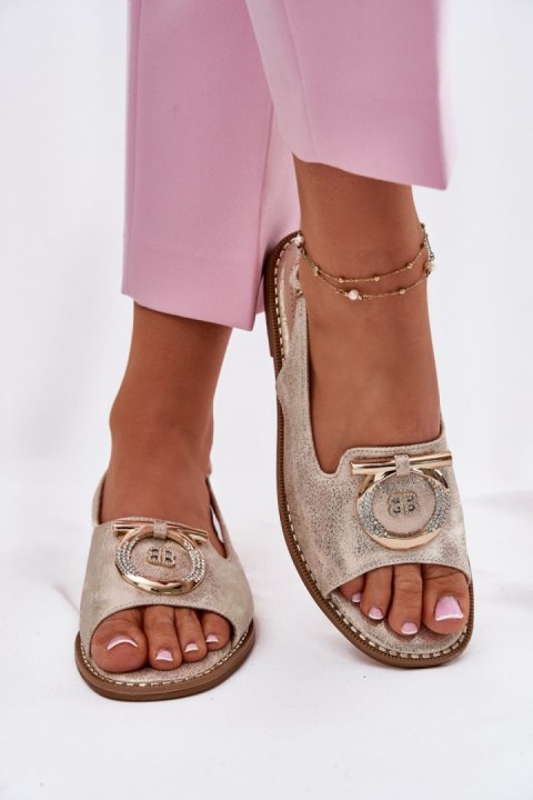 Sandały Model S.Barski KV51-003 Gold - Step in style