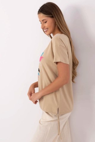 Tshirt Damski Model CLM-TS-1019.79 Camel - Factory Price