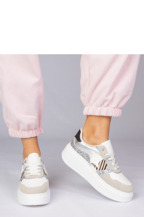 Buty Sportowe Model Bertula RA2152 Beige - PRIMO
