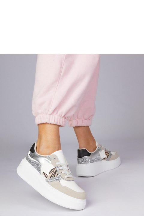 Buty Sportowe Model Bertula RA2152 Beige - PRIMO