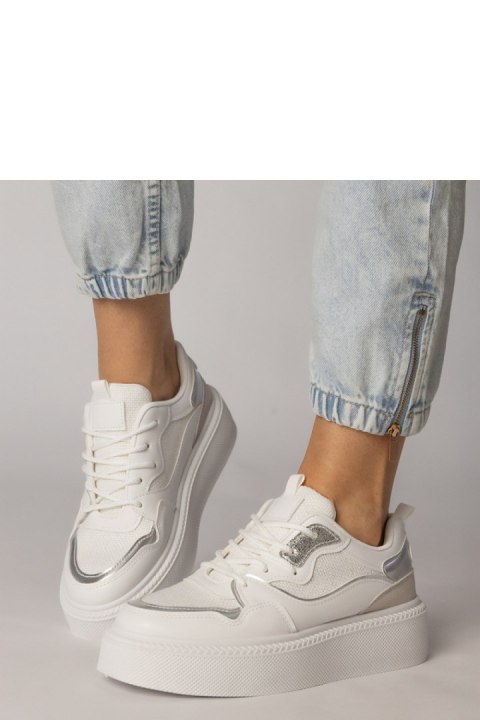 Buty Sportowe Model Miruna L991 White - PRIMO
