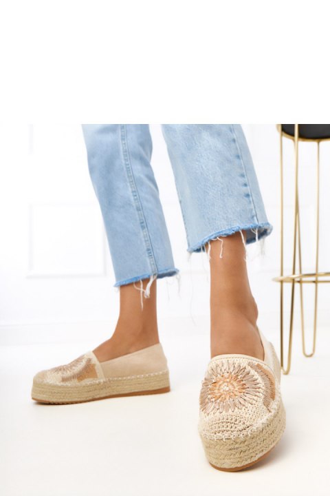 Espadryle Model Lorina E5573 Beige - PRIMO