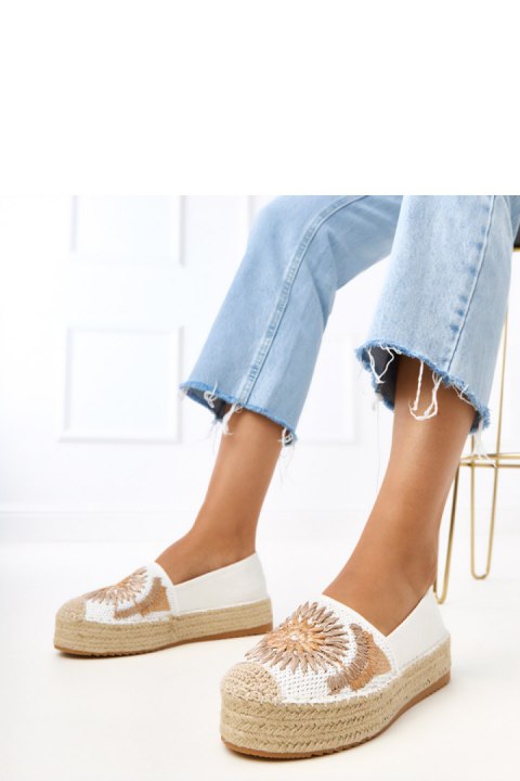 Espadryle Model Lorina E5573 White - PRIMO