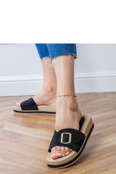 Sandał Klapki Model Umsa LOLO27 Black - PRIMO