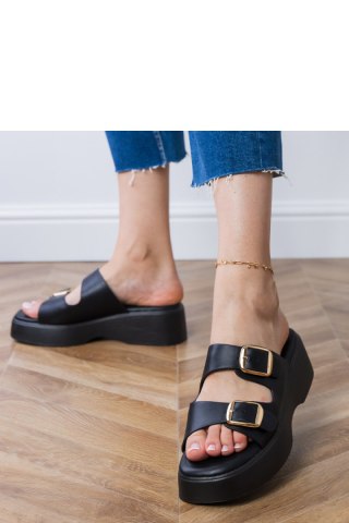 Sandał Klapki Model Wollis YQ77-15 Black - PRIMO