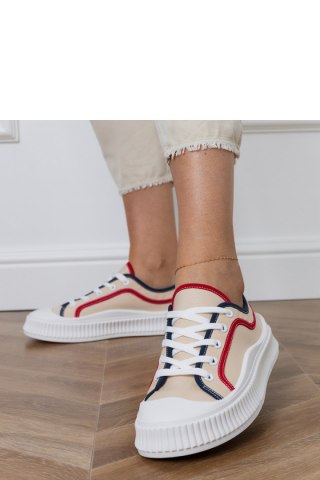 Trampki Model Salis FY-111 Beige - PRIMO