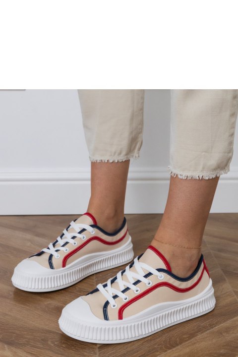 Trampki Model Salis FY-111 Beige - PRIMO
