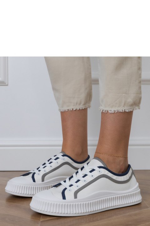 Trampki Model Salis FY-111 White - PRIMO