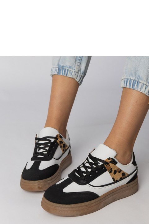 Buty Sportowe Model Meril PC2817 White/Black - PRIMO