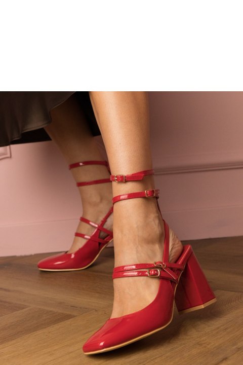 Czółenka Model Ferida H10045 Red - PRIMO