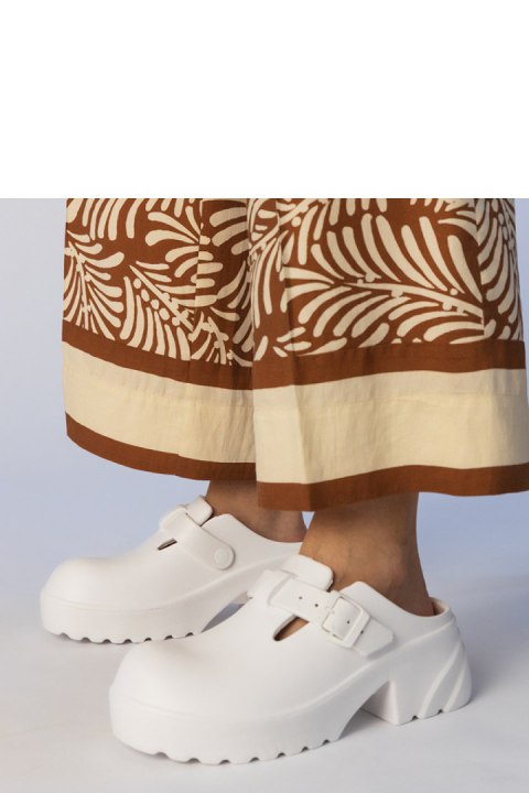 Sandał Klapki Model Ferina DM617 White - PRIMO