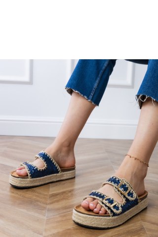 Sandał Klapki Model Induri X5-382 Navy - PRIMO