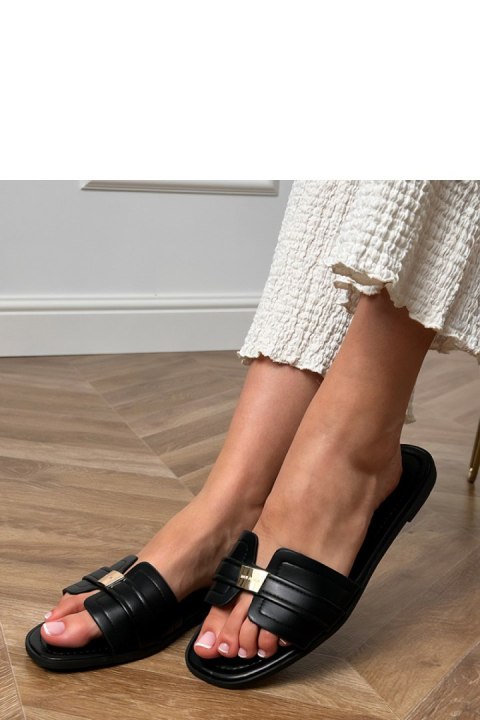 Sandał Klapki Model Lewanda DM453 Black - PRIMO