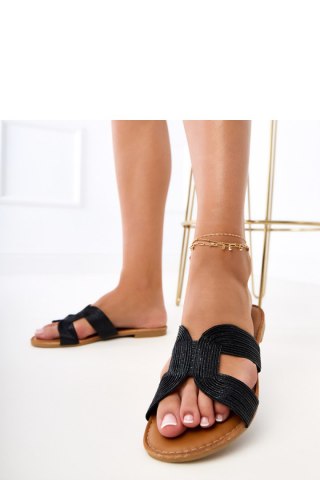 Sandał Klapki Model Lufita 860-10 Black - PRIMO