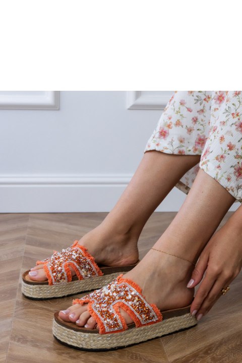 Sandał Klapki Model Najros X5-375 Orange - PRIMO