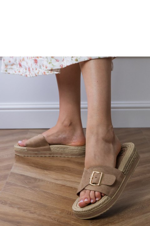 Sandał Klapki Model Umsa LOLO27 Brown - PRIMO