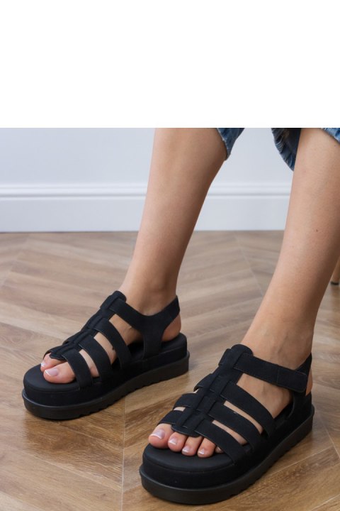 Sandały Model Hartos PL363 Black - PRIMO