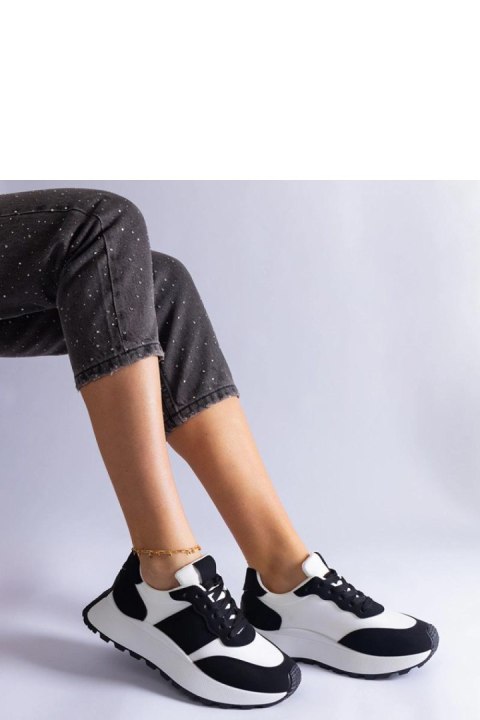 Czarne sneakersy na platformie Cremorna - Solea