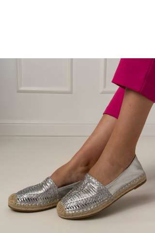 Espadryle Model Zelvira CZ-5 Silver - PRIMO