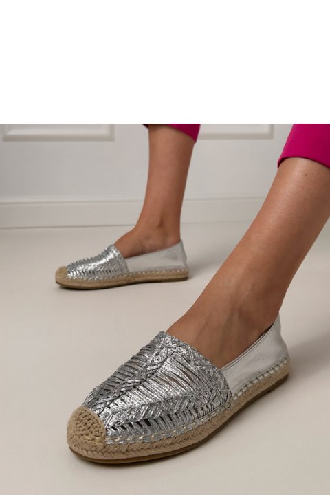 Espadryle Model Zelvira CZ-5 Silver - PRIMO
