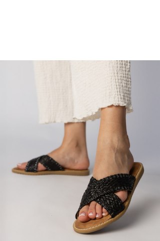 Sandał Klapki Model Ellinara JB1949 Black - PRIMO