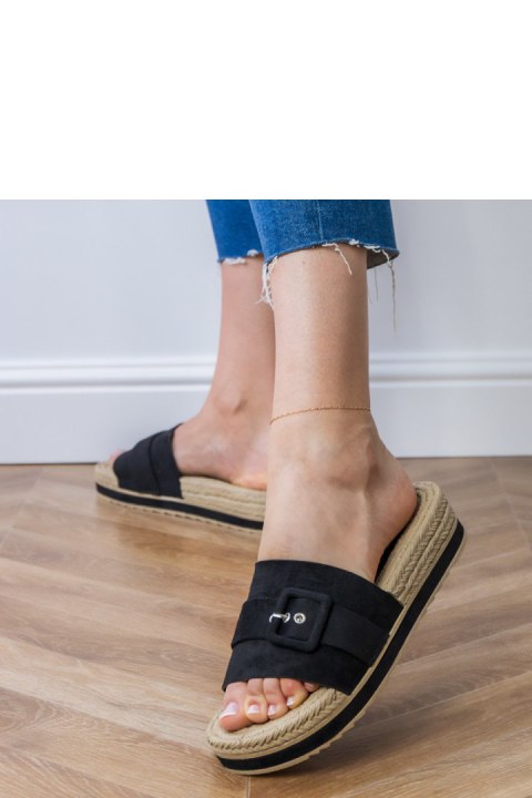 Sandał Klapki Model Lunda LOLO28 Black - PRIMO