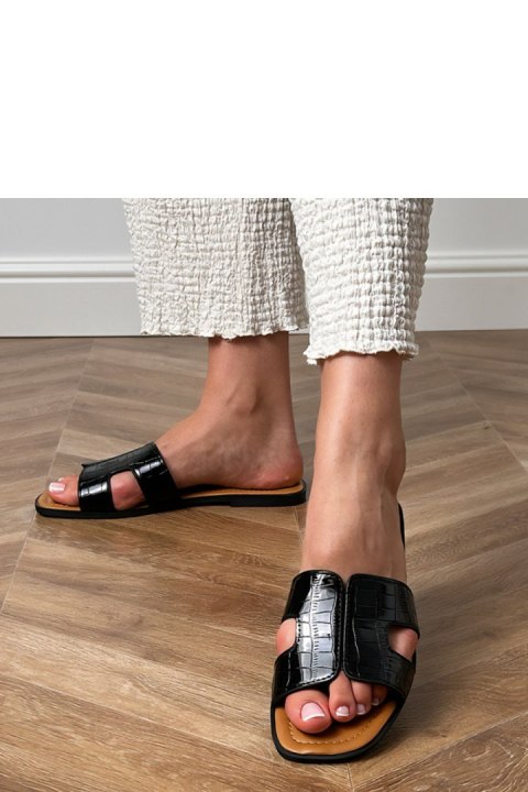 Sandał Klapki Model Sarini DM461 Black - PRIMO
