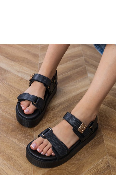 Sandały Model Areka YQ77-19 Black - PRIMO