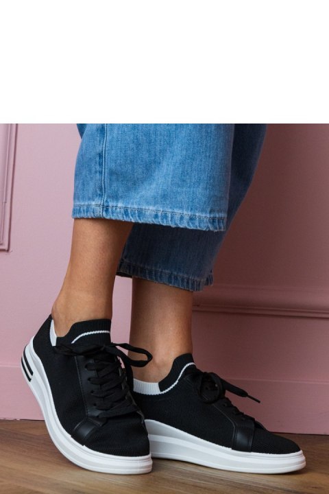 Trampki Model Selinda LS-2192 Black - PRIMO