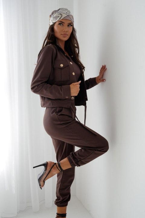 Spodnie Komplet Model Milano 286165627 Brown - LaBalancia