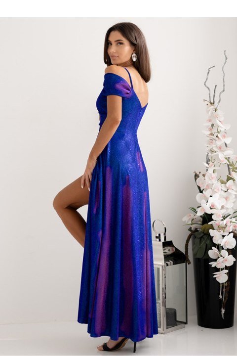 Sukienka Model Walentina Lux 001117. Chaber/Amarant - With You