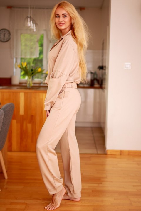 Spodnie Dres Model Fogo Beige - Mirale