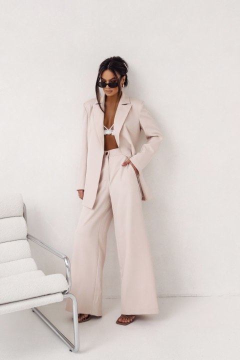 Spodnie Komplet Model Emma 219256776 Beige - LaBalancia