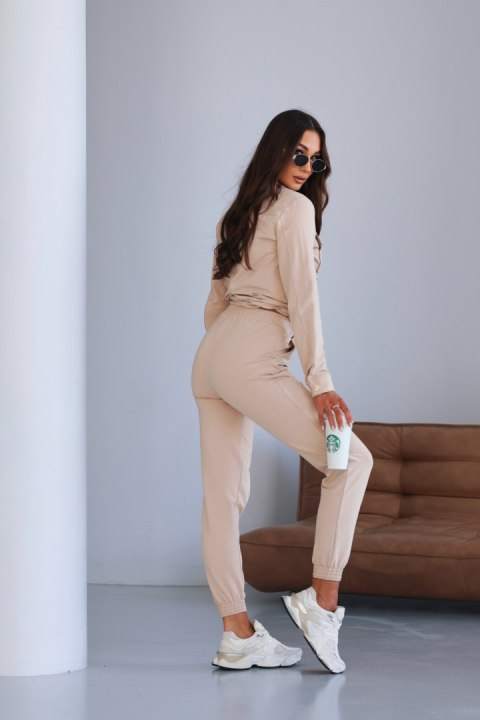 Spodnie Komplet Model Milano 191158528 Beige - LaBalancia