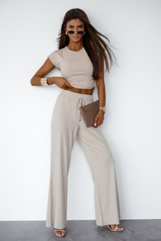 Spodnie Komplet Model Shira 295747862 Beige - LaBalancia