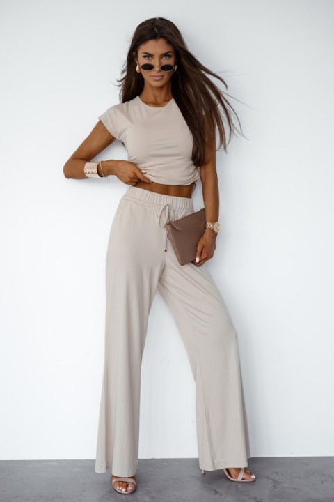 Spodnie Komplet Model Shira 295747862 Beige - LaBalancia