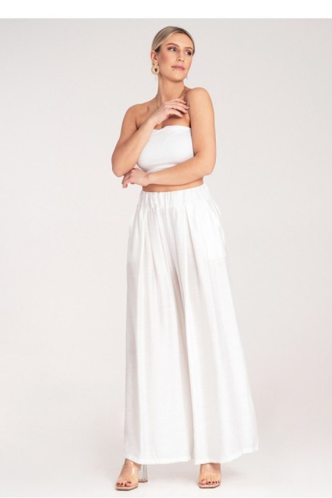 Spodnie Damskie Model M1158 White - Figl Spodnie Damskie Model M1158 White - Figl